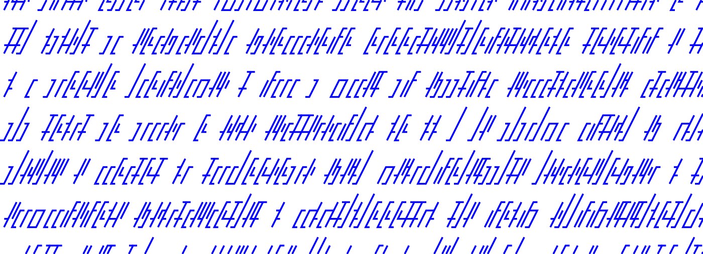 Word-like clusters built from a small set of recurring character shapes